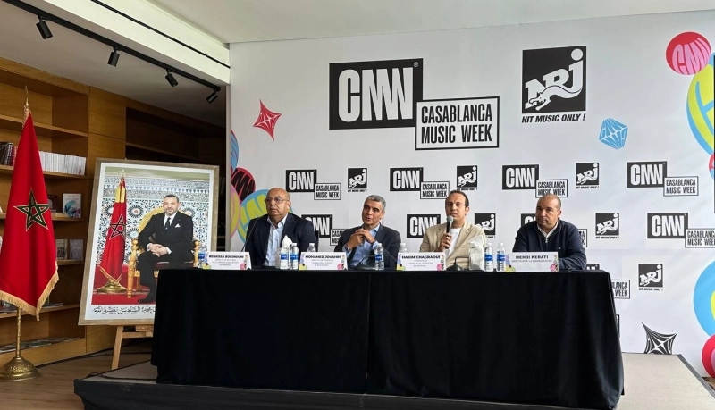 Conférence de presse de la 1ère édition de Casa Music Week.
