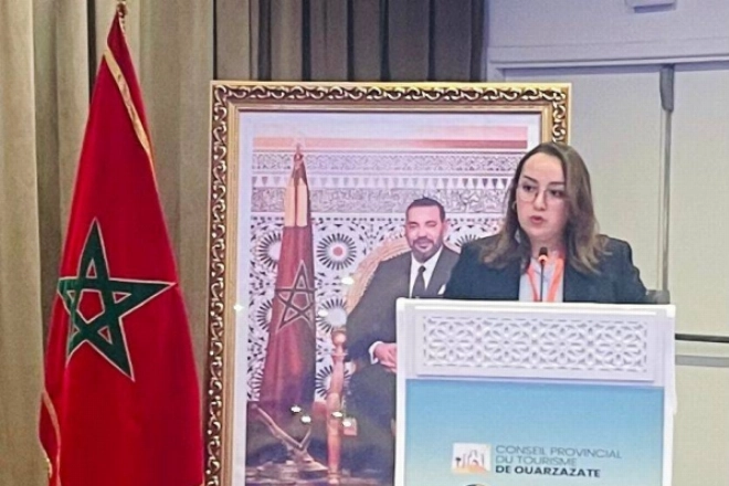 Iman Sabir, présidente du Conseil provincial de Ouarzazate.