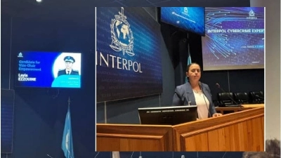 La Commissaire de Police Principale à la DGSN, Layla Ezzouine