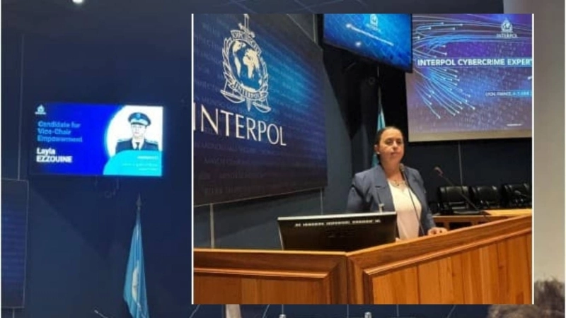 La Commissaire de Police Principale à la DGSN, Layla Ezzouine