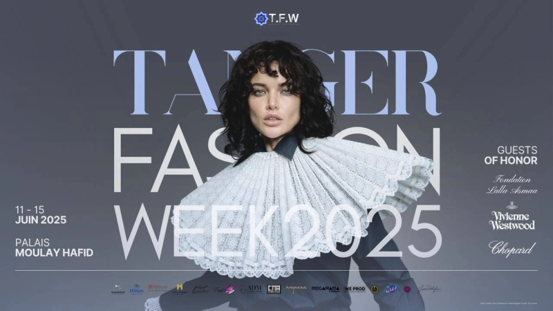 La Tanger Fashion Week 2025 se tiendra du Du 12 au 15 juin au Palais Moulay Hafid.