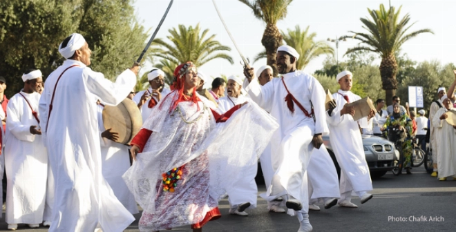 La parade du FNAP est devenue au fil des ans un événement incontournable du festival.