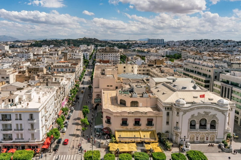 Tunis, capitale de la Tunisie