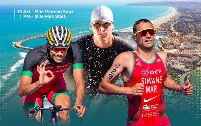 La Coupe du Monde de Triathlon Moulay El Hassan se tiendra le 29 juin 2025 à Saïdia.