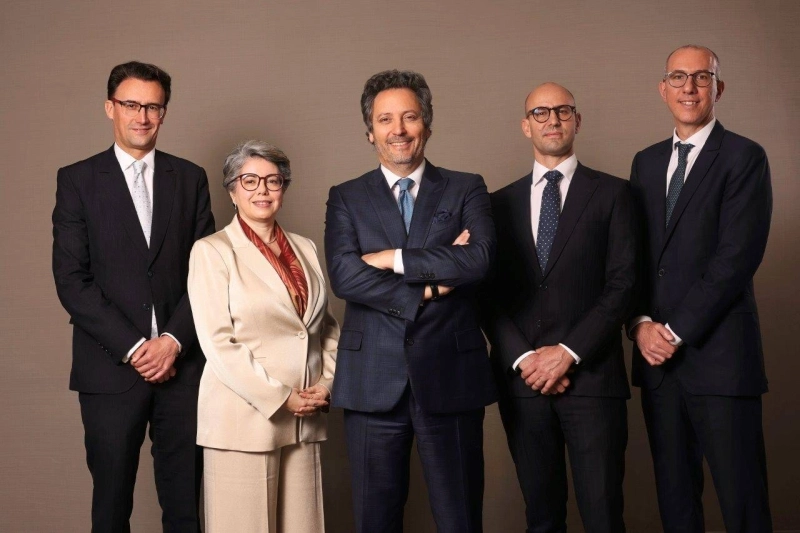 Les membres du Directoire de Saham Bank.