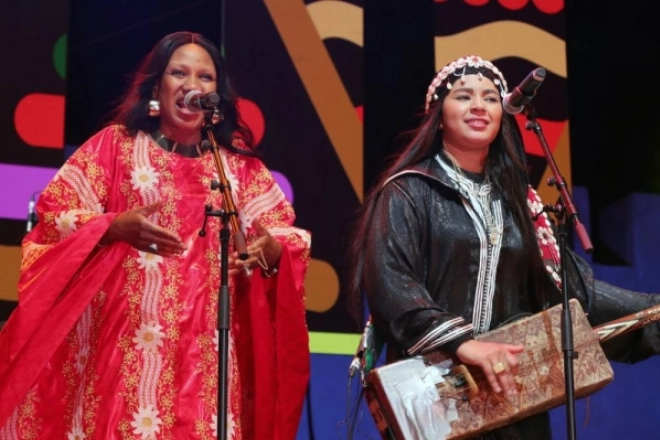 Fusion entre Rokia Koné et Asmaa Hamzaoui-Gnaoua 2025.