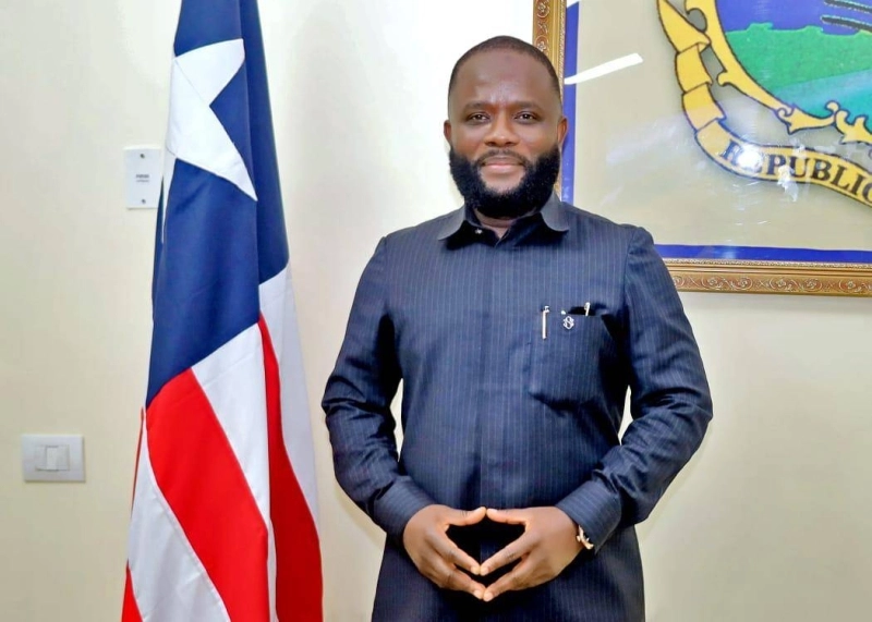Sekou H. Dukuly, directeur général de l’Autorité portuaire nationale (NPA) du Libéria.