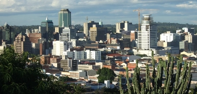 Harare, capitale du Zimbabwe.