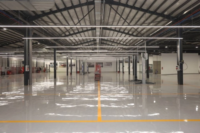 D'une superficie de 4.000 m2, le nouveau centre de carosserie premium de la CAC est situé à Aïn Sebaâ à Casablanca.