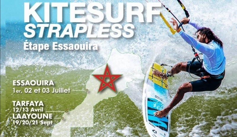 La 2e étape du Championnat du Maroc de Kitesurf Strapless se déroule du 1er au 3 juillet 2025.