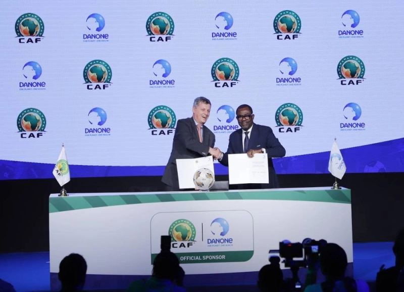 Danone devient partenaire officiel des CAN 2024 (féminine) et 2025 (masculine) organisées au Maroc.