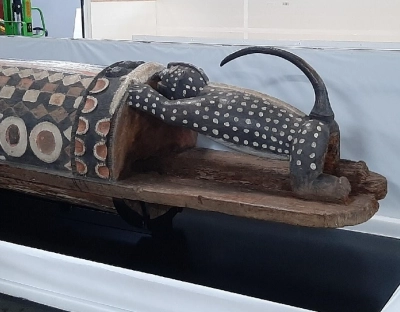 Djidji Ayôkwé, tambour parleur Ebrié.