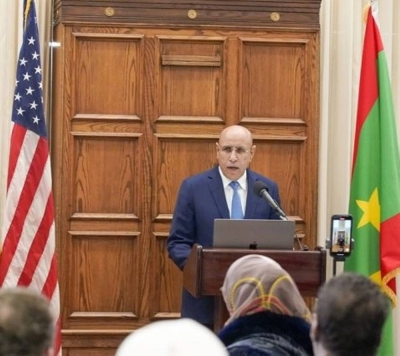 Mohamed Ould Ghazouani à Washington mardi 8 juillet