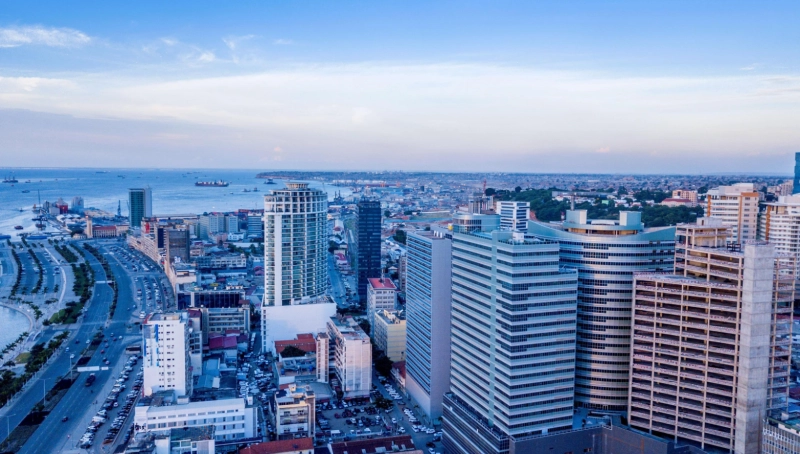Luanda, la capitale de l'Angola,