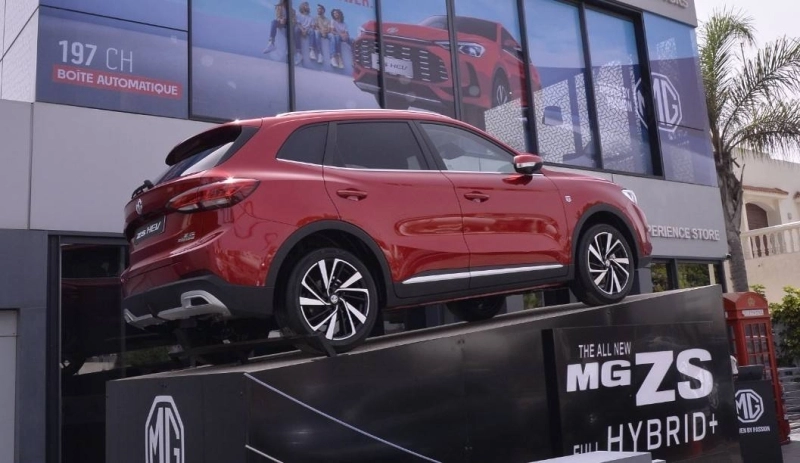 La motorisation du nouveau MG ZS Full Hybrid délivre 197 ch (145 kW) en combiné.