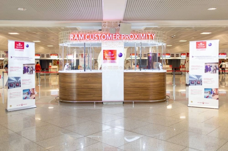 Royal Air Maroc et Al Barid Bank lancent "BaridPayment Mobile", une solution NFC pour des paiements sans contact et des services premium à l’aéroport Mohammed V.