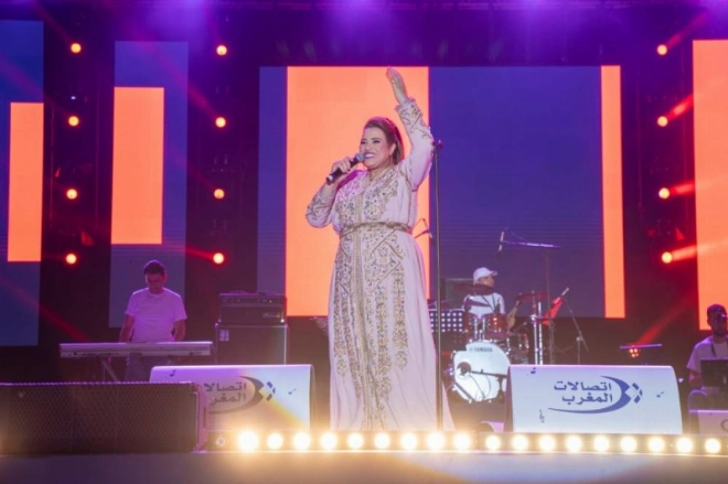 Najat Aâtabou- Festival des plages 2025 Maroc Télecom.