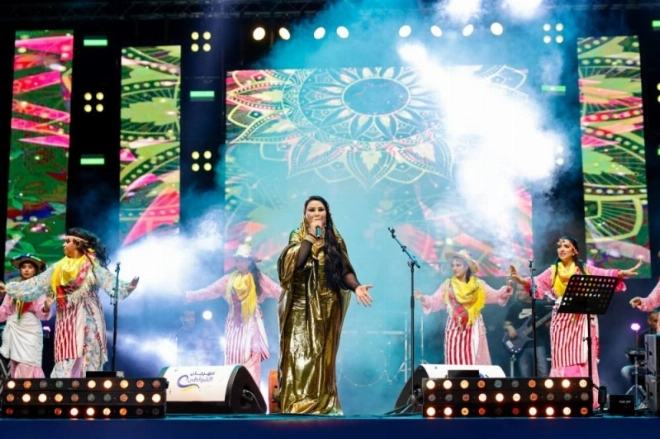 Saida Charaf- Festival des plages 2025 Maroc Telecom.