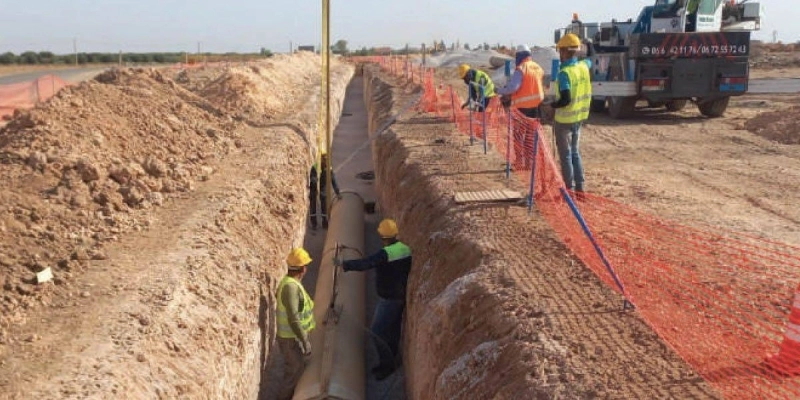 L’ONEE investit 132 millions de dirhams pour sécuriser l’approvisionnement en eau potable du Grand Agadir grâce au dédoublement d’un tronçon stratégique d’adduction.