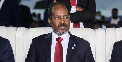 Le président somalien, Hassan Cheikh Mohamoud,