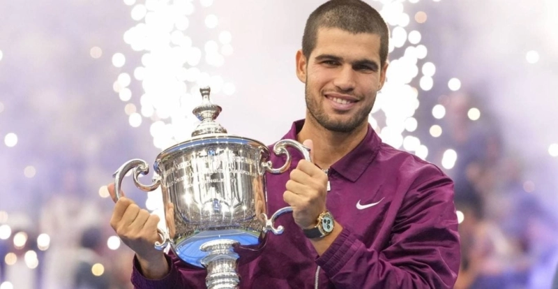 Carlos Alcaraz- US Open 2025. © AP Photo