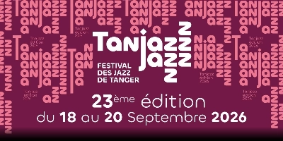 La 23ème édition du festival Tanjazz se tiendra, du 18 au 20 septembre 2026.