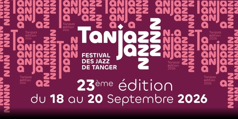 La 23ème édition du festival Tanjazz se tiendra, du 18 au 20 septembre 2026.