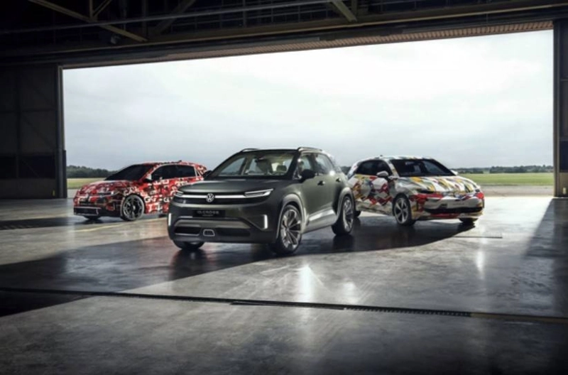 Volkswagen présente 4 modèles électriques pas chers à l'IAA de Munich.