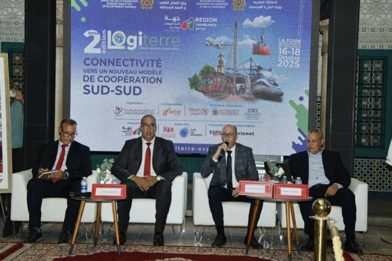 Logiterre 2025 réunit plus de 40 pays à Casablanca pour débattre des enjeux de la logistique et de la connectivité africaine.