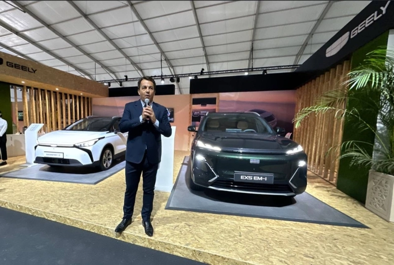 Sébastien Nicolas, DG Geely Maroc. Auto Expo 2025 Casablanca.