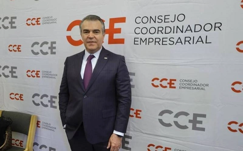 Francisco Cervantes Diaz, président du Conseil de coordination des entreprises du Mexique (CCE),