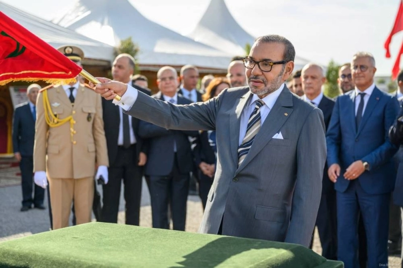 SM le Roi Mohammed VI lançant de nouveaux projets structurants à Casablanca