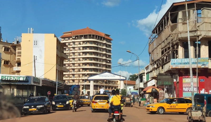 Bangui, capitale de la République centrafricaine (RCA)