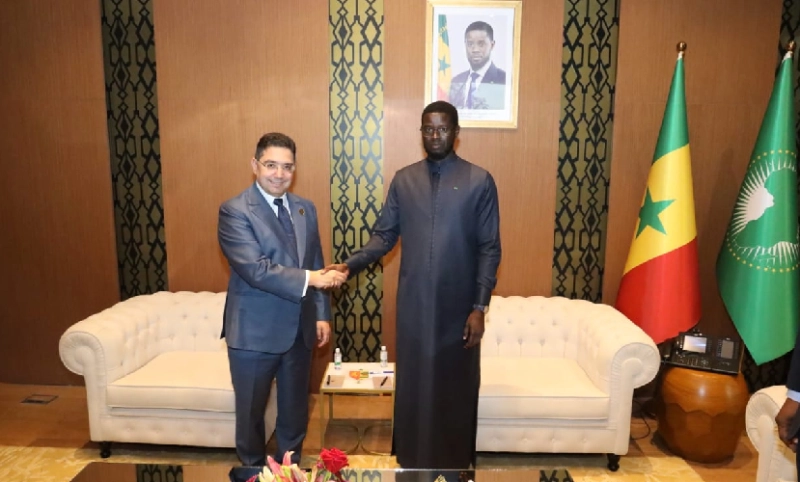 Le ministre des Affaires étrangères, de la Coopération africaine et des Marocains résidant à l’étranger, Nasser Bourita, reçu, mardi à Dakar, par le président de la République du Sénégal, Bassirou Diomaye Faye.