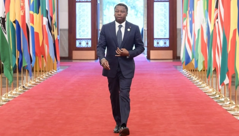 Le président du Conseil togolais, Faure Gnassingbé