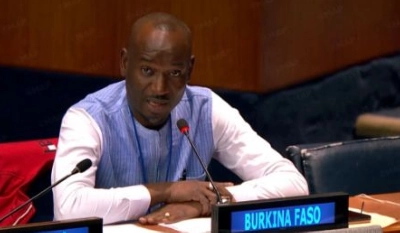 Le Secrétaire général du ministère des Affaires étrangères, de la Coopération régionale et des Burkinabè de l’Extérieur, l’ambassadeur Hermann Yirigouin Toe