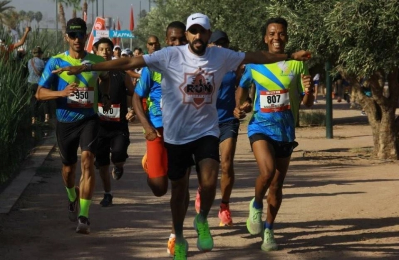 la 2ᵉ édition de MarrakechRun a rassemblé 4000 participants.