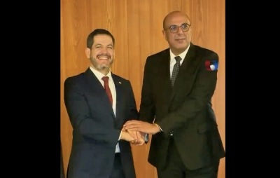 Raúl Luís Latorre avec Mohamed Ould Errachid
