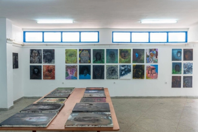 1ère promotion de l'Académie des Art à Rabat et Tanger.