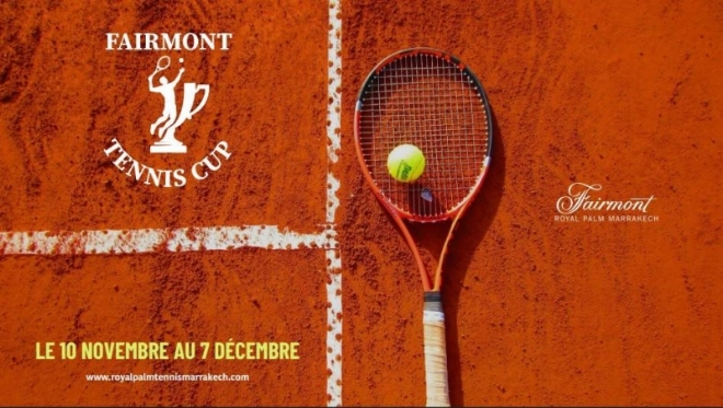 La 1ère édition de la Fairmont Tennis Cup aura lieu du 10 novembre au 7 décembre 2025 à Marrakech.