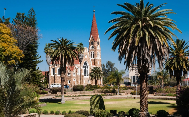 Windhoek, capitale de la Namibie