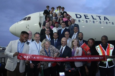 L’ONMT et Delta Air Lines inaugurent une liaison directe entre Atlanta et Marrakech, renforçant fortement l’accès du Maroc au marché touristique nord-américain.