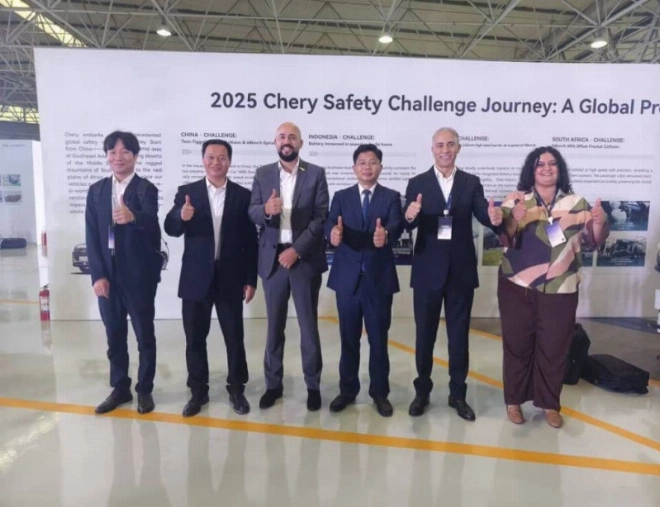 La team Chery Brand- Brand Night 2025.