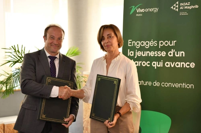 Vivo Energy Maroc et INJAZ Al-Maghrib prolongent leur partenariat pour former les jeunes Marocains à l’entrepreneuriat et accompagner leurs projets éducatifs et professionnels.
