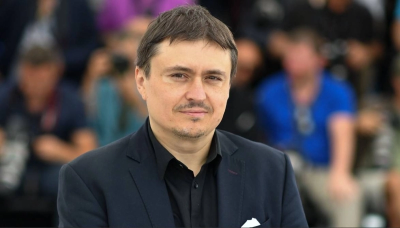 Le cinéaste roumain Christian Mungiu à Cannes en 2017. • © Alberto PIZZOLI AFP.