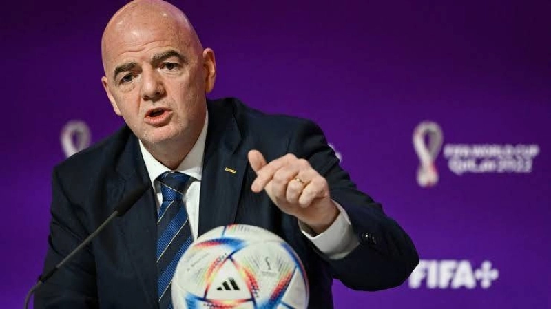 Le président de la FIFA, Gianni Infantino