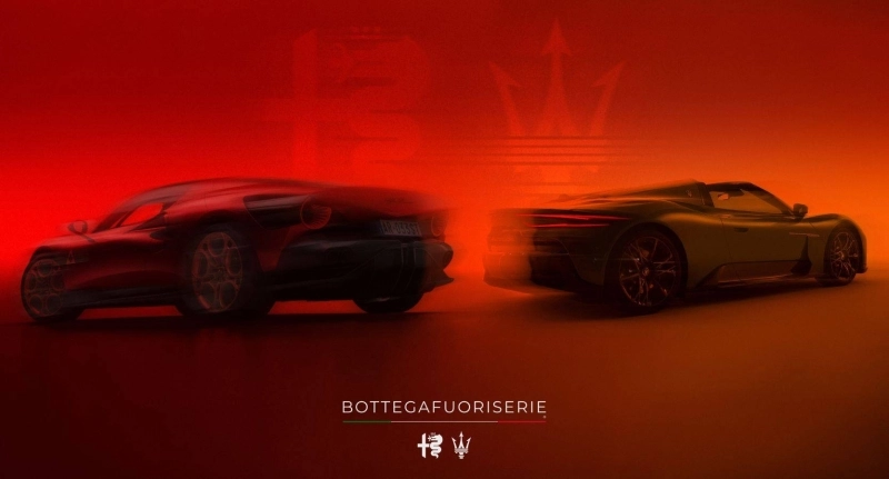 Maserati et Alfa Romeo s’unissent sous la bannière Bottegafuoriserie.