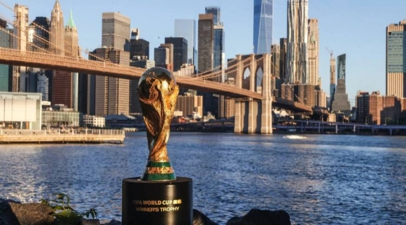 Le trophée du Mondial 2026. ©FIFA