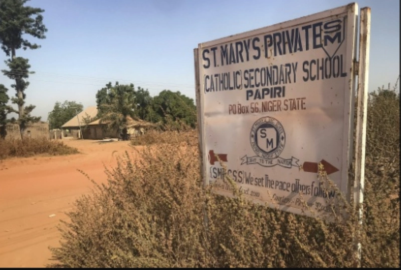 L'école Saint Mary - située à Papiri,