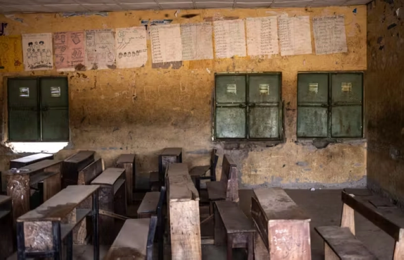 Une salle de classe à Lugbe, dans l’Etat d’Abuja